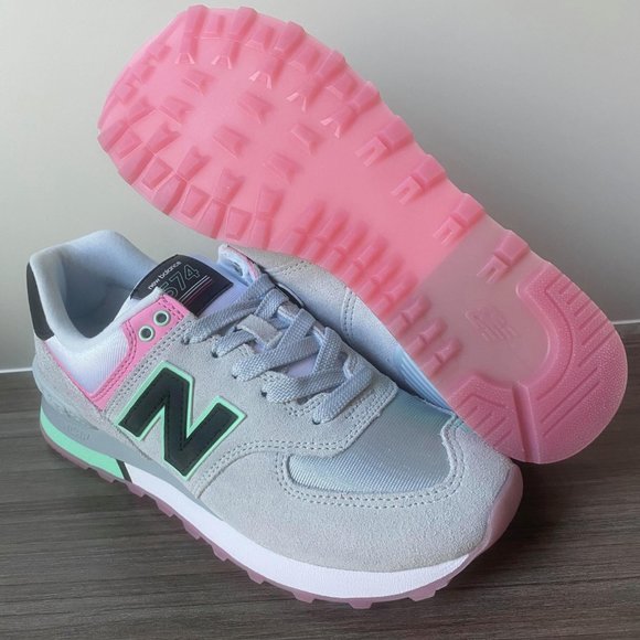 New Balance 574 Sneakers Women's Shoes WL574SAT - Picture 6 of 16